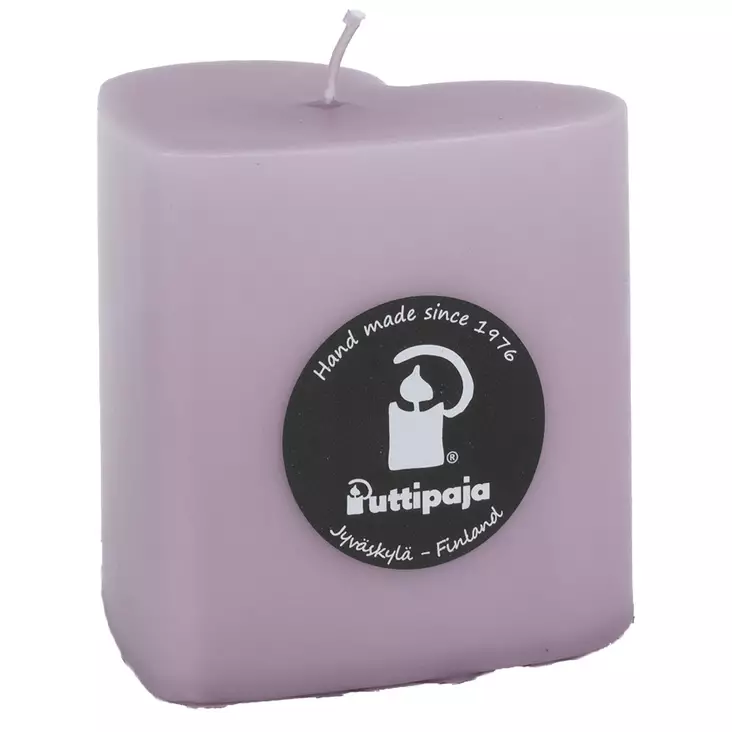 Sydänkynttilä, laventeli - Sydänkynttilät - 1410851 - 1