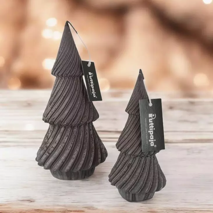 Tervakuusikynttilä, pieni harmaa - Tervakynttilät - 12104731 - 1