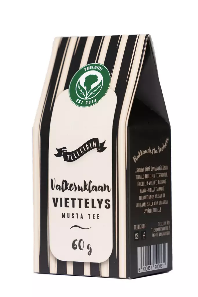 Valkosuklaan viettelys – Teeleidin musta tee - Teet, kahvit, makeiset - 1901 - 1