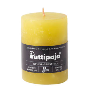 Läpivärjätty pöytäkynttilä, oliivi - Yksiväriset pöytäkynttilät - 1570432 - 2