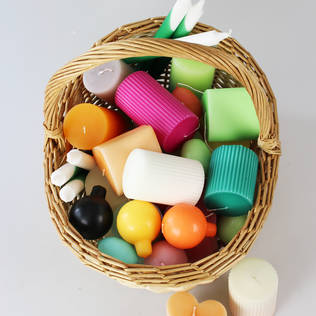 TOMBOLA-yllätyslaatikko, tuoksuton - Kynttilä OUTLET - 352 - 2