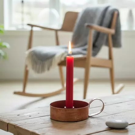 Kynttilänjalka kruunukynttilälle, punainen - Kynttilänjalat kruunukynttilöille - 398617-12 - 1