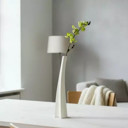 Vakomaljakko, valkoinen - Maljakot - 42002 - 2