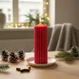 Oliva vekkikynttilä, viini - Oliva-oliivikynttilät - 21120412 - 7