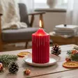 Oliva vekkikynttilä, viini - Oliva-oliivikynttilät - 21120412 - 6