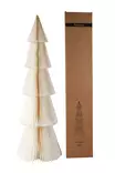 Paperikuusi, kerma, 70 cm - Joulukoristeet - 881970-02 - 2