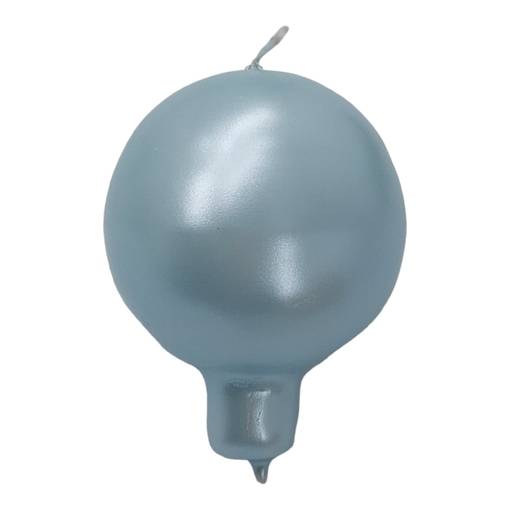 Helmiäishohto pallokynttilä, vaaleansininen, 2 kpl/pkt - Metallihohtokynttilät - 1902022 - 1