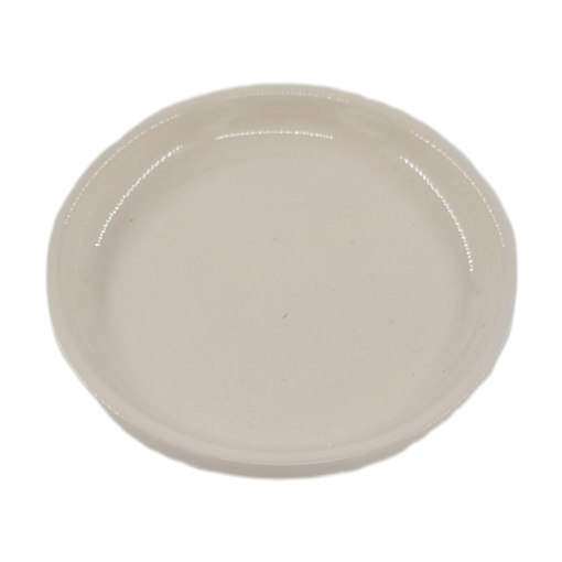 Keraam. kynttilänalunen 11,5cm, kerma - Keraamiset kynttilänaluset - 421712-02 - 1
