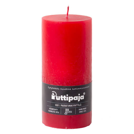 Läpivärj. PK 7x15cm, tummanpunainen - Yksiväriset pöytäkynttilät - 1570512 - 10