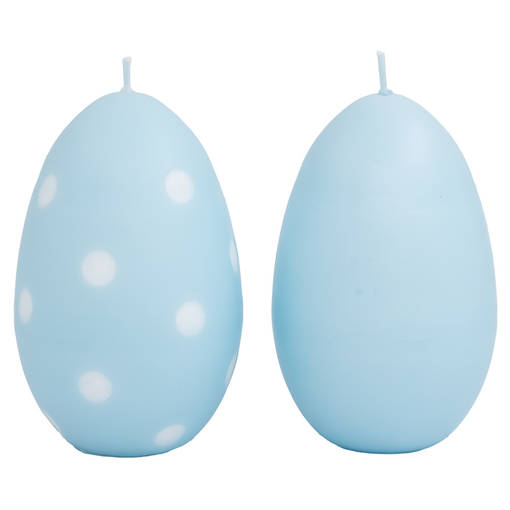 Munakynttilä, vaaleansininen - Pääsiäiskynttilät - 14017P22 - 1