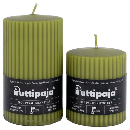 Vekkikynttilä, oliivi - Vekkikynttilät - 14603V-32 - 1