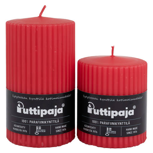 Vekkikynttilä, punainen - Vekkikynttilät - 14603V-12 - 1