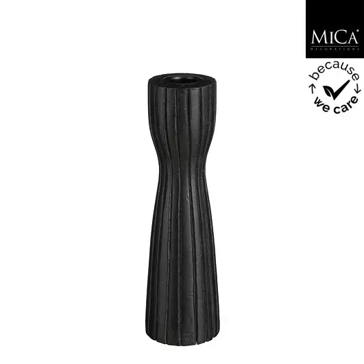 Indiana puinen kynttilänjalka 20 cm - Kynttilänjalat kruunukynttilöille - 40-1144652 - 1