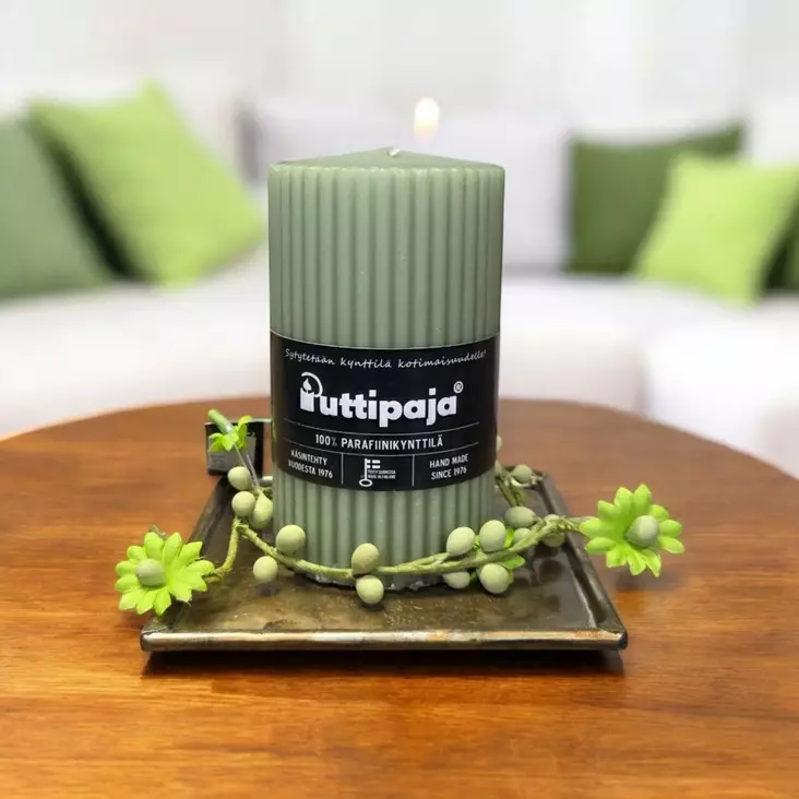 Kukkamansetti, vihreä - Kynttilämansetit ja -korut - 339874-32 - 1