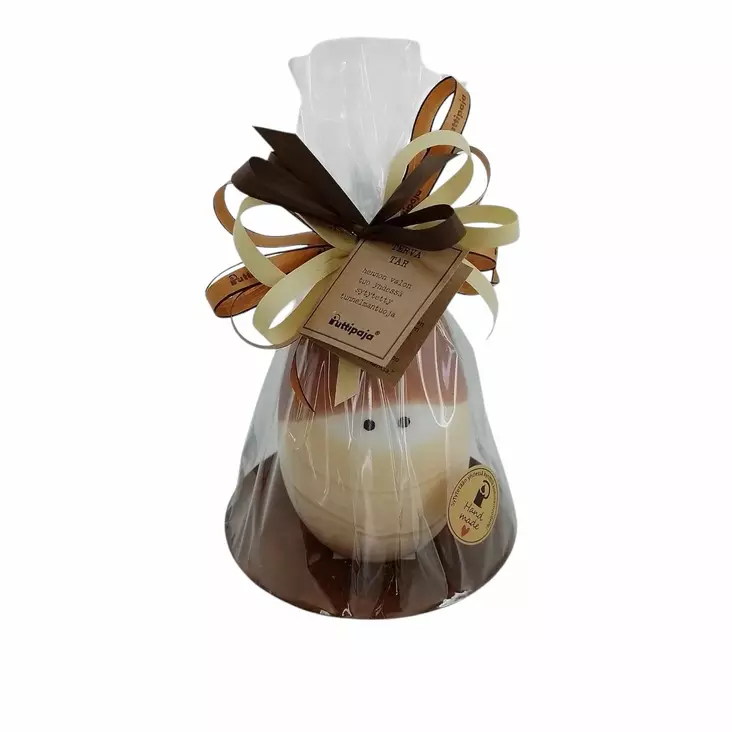 Lahjapaketti Saunatonttu, ruskea - Tervakynttilät - 80-122502 - 1