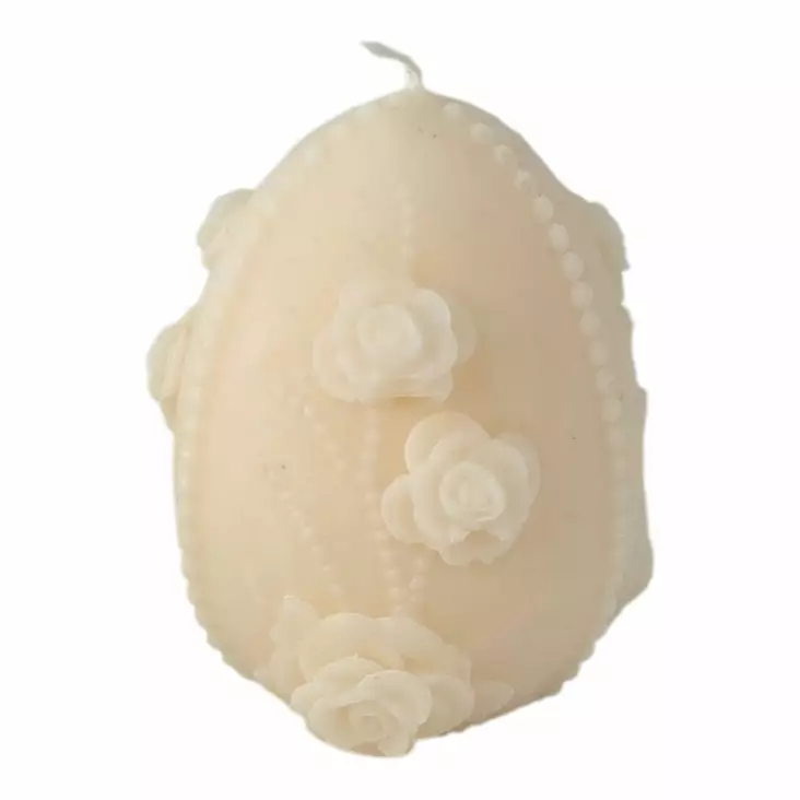 Munakynttilä, soijavaha, kerma - Soijavahakynttilät - 281401702 - 1