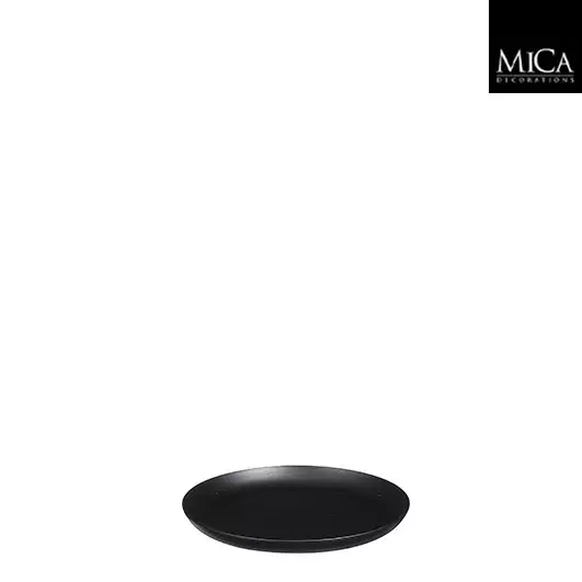 Pieni metallinen kynttilänalunen 11 cm - Metalliset kynttilänaluset - 40-1111572 - 1