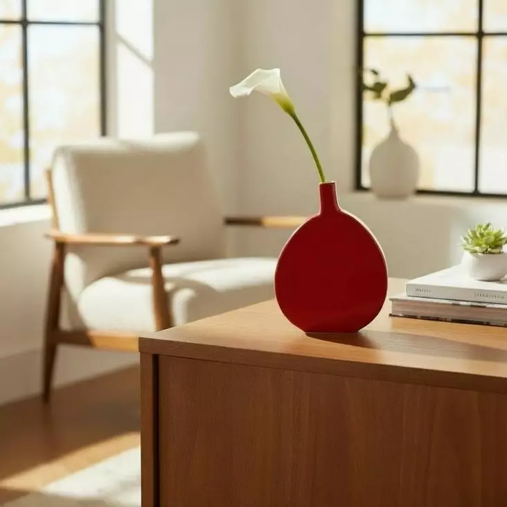 Punainen maljakko, pieni - Maljakot - 42372 - 1