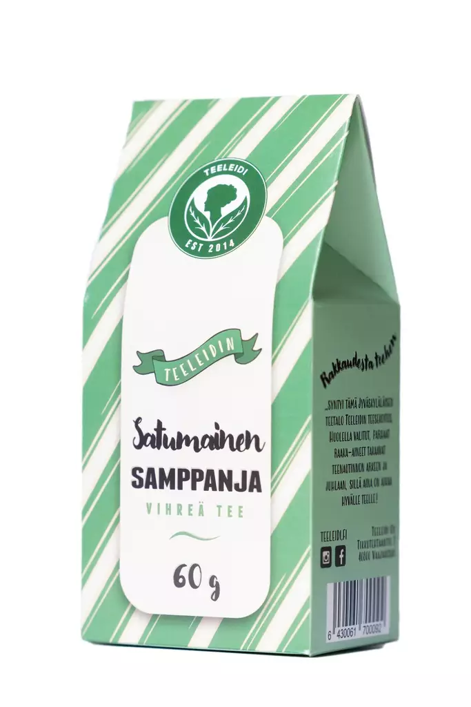 Satumainen samppanja – Teeleidin vihreä tee - Teet, kahvit, makeiset - 1902 - 1