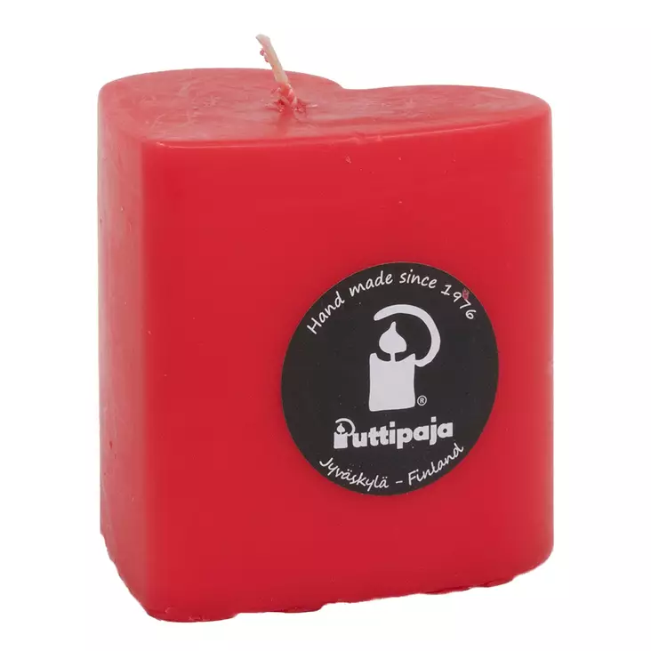 Sydänkynttilä, punainen - Sydänkynttilät - 1410812 - 1