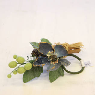 Magn.mansetti kanelitangolla, sin - Kynttilämansetit ja -korut - 33909-003 - 2