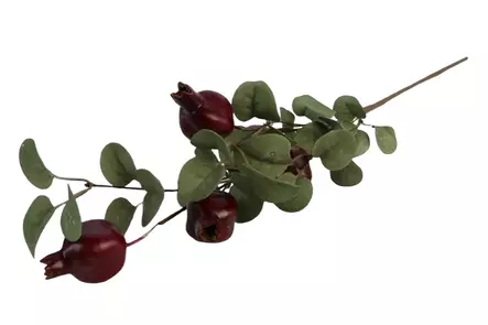 Granaattiomenan oksa, 65 cm - Tekokukat - 365093 - 2