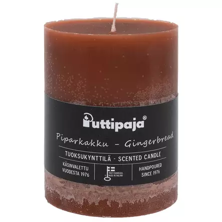 Läpivärjätty tuoksukynttilä 10cm, Piparkakku - Tuoksukynttilät - 2000453 - 2