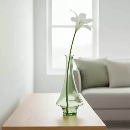 Lasimaljakko, vihreä/salvia, 45cm - Maljakot - 438013 - 1