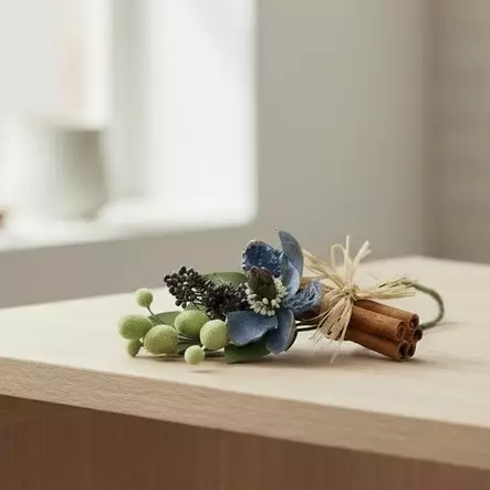 Magn.mansetti kanelitangolla, sin - Kynttilämansetit ja -korut - 33909-003 - 2