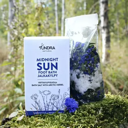 Tundra Natural JALKAKYLPYSUOLA MIDNIGHT SUN - Saunatuotteet - 9139-TNJ43 - 2