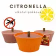 Citronella ulkotulipakkaus 8 cm, oranssi - Ulkotulet - 7917204C-10-3 - 1