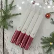 Dip dye Adventti -kruunukynttiläpakkaus, viini 4kpl/pkt - Adventtikynttilät - 19013-ad-13 - 1