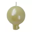 Helmiäishohtoinen pallokynttilä, vaaleankeltainen - Metallihohtokynttilät - 1902003 - 1