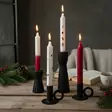 Joulukalenteri kruunusetti viininpunainen - Joulukalenterikynttilä - 29013-jk-13 - 1