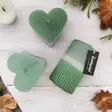 Lahjapaketti: Sydän+ dip dye vekki, metsä - Kynttiläpaketit - 85-7803 - 2