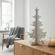 Puinen valkoinen kuusi - Joulukoristeet - 540413 - 5