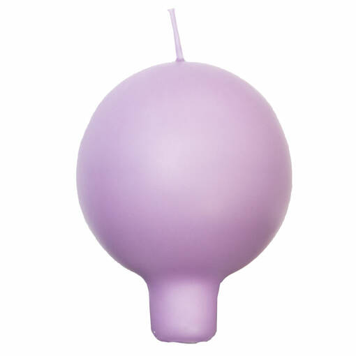 Jalallinen pallokynttilä, lila, 2 kpl/pkt - Pallokynttilät - 1402023 - 1