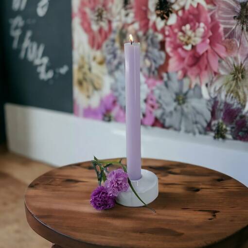 Läpivärjätty kruunuputti 34 cm, lila - Läpivärjätyt kruunuputit - 1500823 - 1