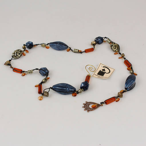 Ripustettava nauha sininen/kupari 1m - Nauhat, köynnökset ja härpäkkeet - 605413 - 1