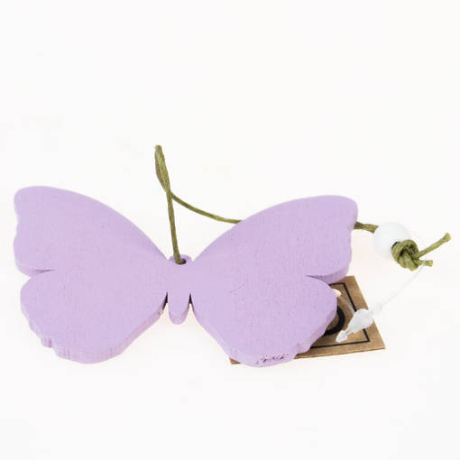 Puinen perhonen, lila - Ripustettavat koristeet - 544312-23 - 1