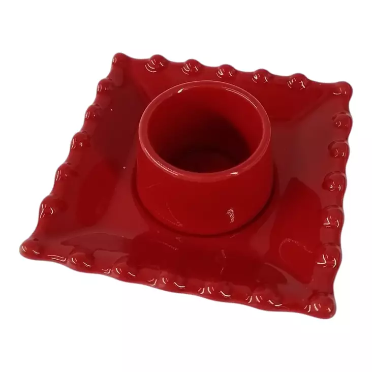 Kruunuputinjalka, viininpunainen - Kynttilänjalat kruunuputeille - 425858-13 - 1