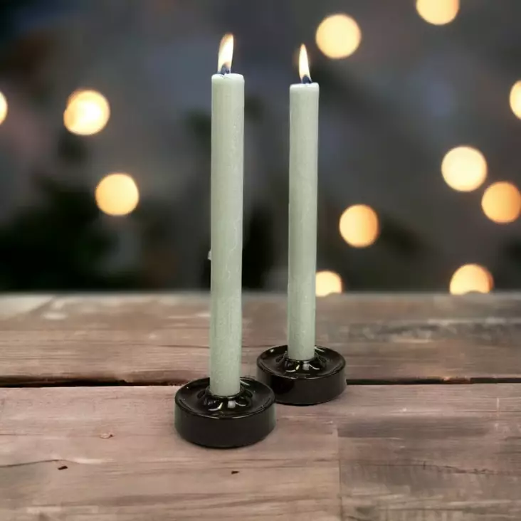 Läpivärjätty kruunuputti 34 cm, salvia - Läpivärjätyt kruunuputit - 1500833 - 1