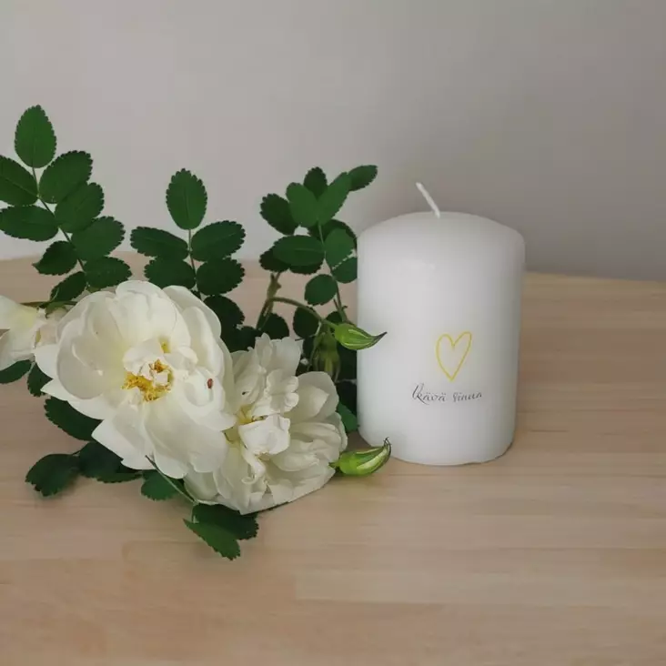 Muistokynttilä, ikävä sinua 6x8 cm - Muistokynttilät - 2711213 - 1