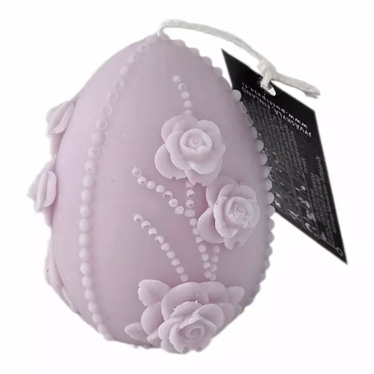 Munakynttilä, soijavaha, lila - Soijavahakynttilät - 281401723 - 1