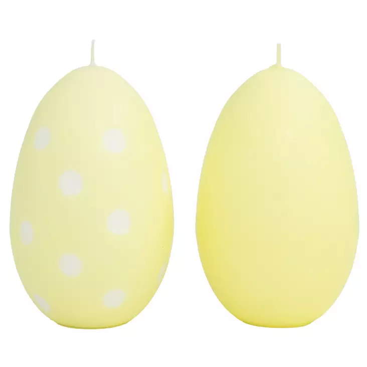 Munakynttilä, vaaleankeltainen - Pääsiäiskynttilät - 14017P03 - 1