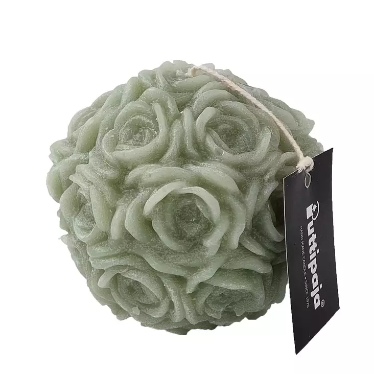 Ruusupallo, Salvia - Läpivärjätyt muotokynttilät - 1505033 - 1