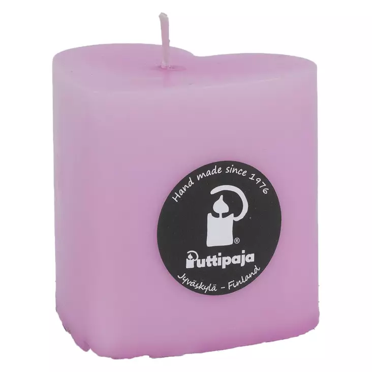 Sydänkynttilä, lila - Sydänkynttilät - 1410823 - 1