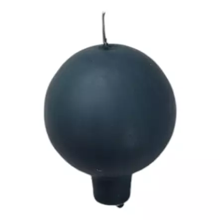 Jalallinen pallokynttilä, savunsininen, 2 kpl/pkt - Pallokynttilät - 1402084 - 1