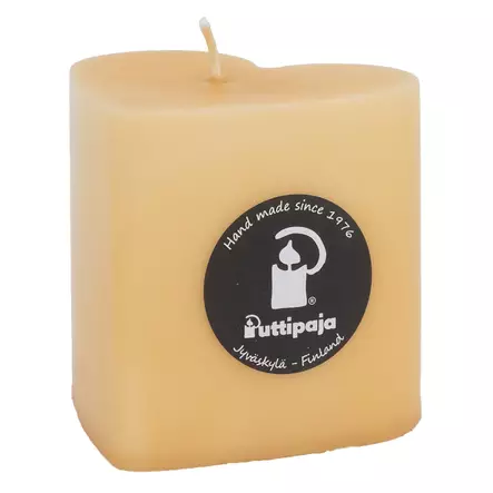 Sydänkynttilä, okra - Sydänkynttilät - 1410804 - 2