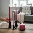 Antiikkikynttilä, vadelma 2 paria/pkt - Antiikkikynttilät - 1401062-4 - 1